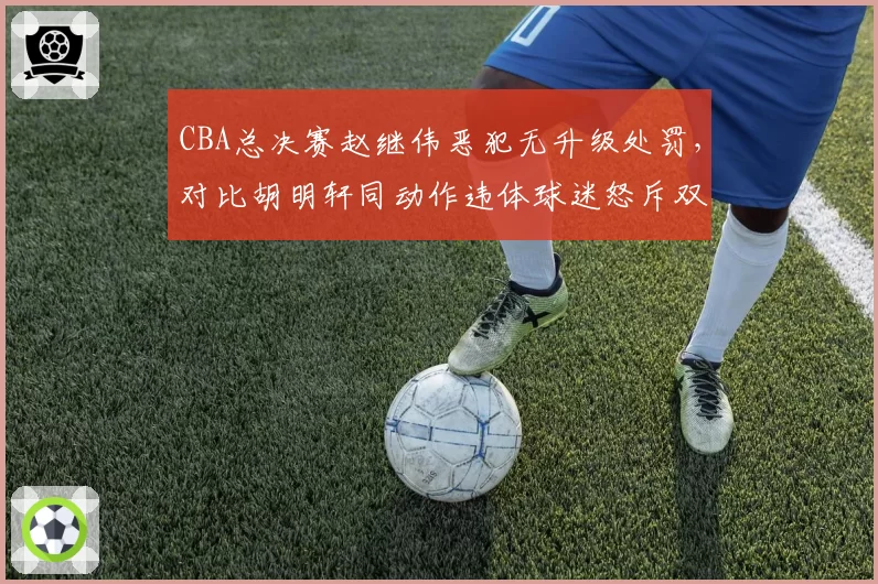 CBA总决赛赵继伟恶犯无升级处罚,对比胡明轩同动作违体球迷怒斥双标执法__br_